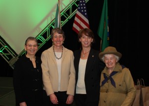 Megan at the 2012 Leadership Luncheon